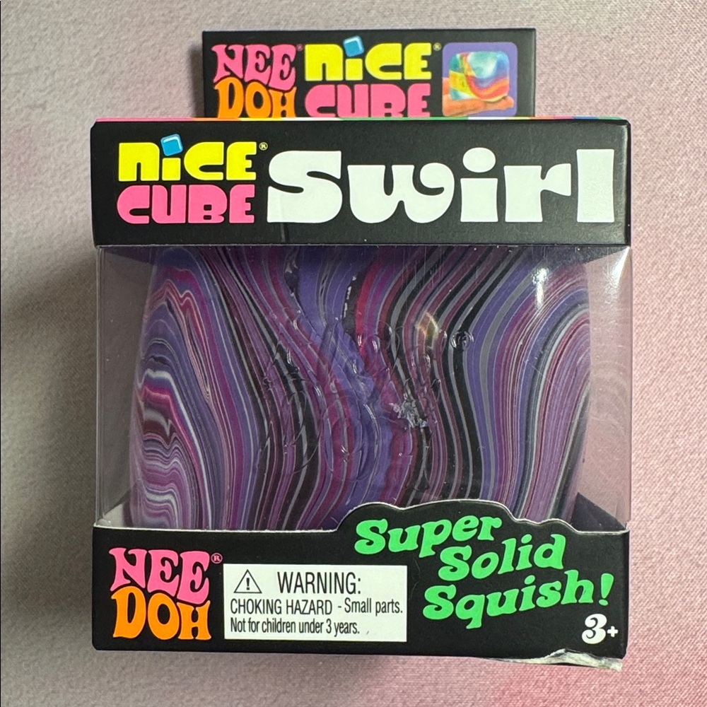 Needoh Nice Cube Swirl Squishy